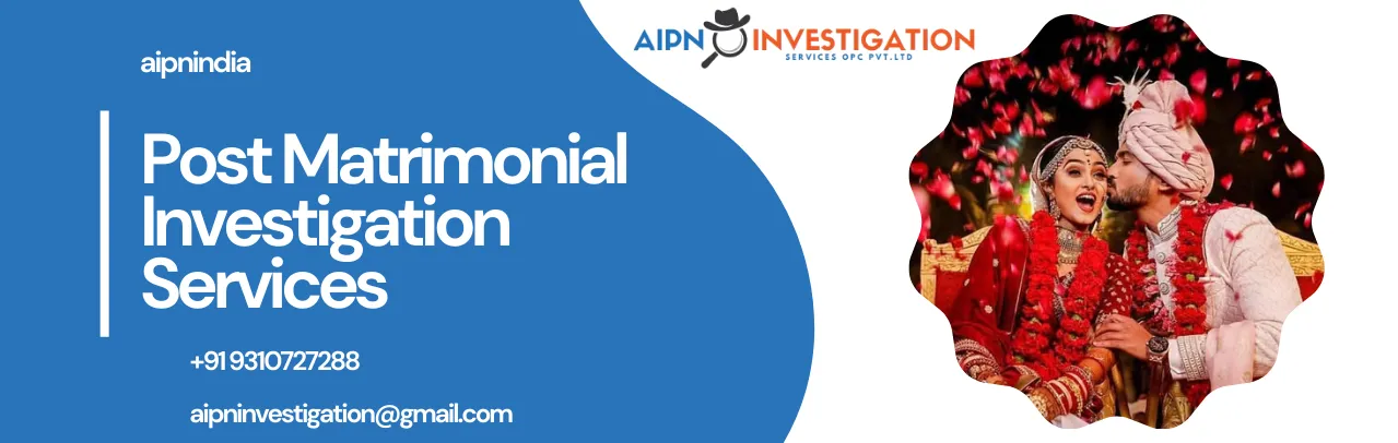 Post Matrimonial Investigation - AIPN India